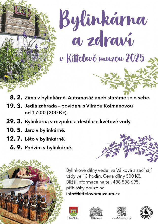 Bylinkárna v&nbsp;rozpuku a&nbsp;destilace květové vody