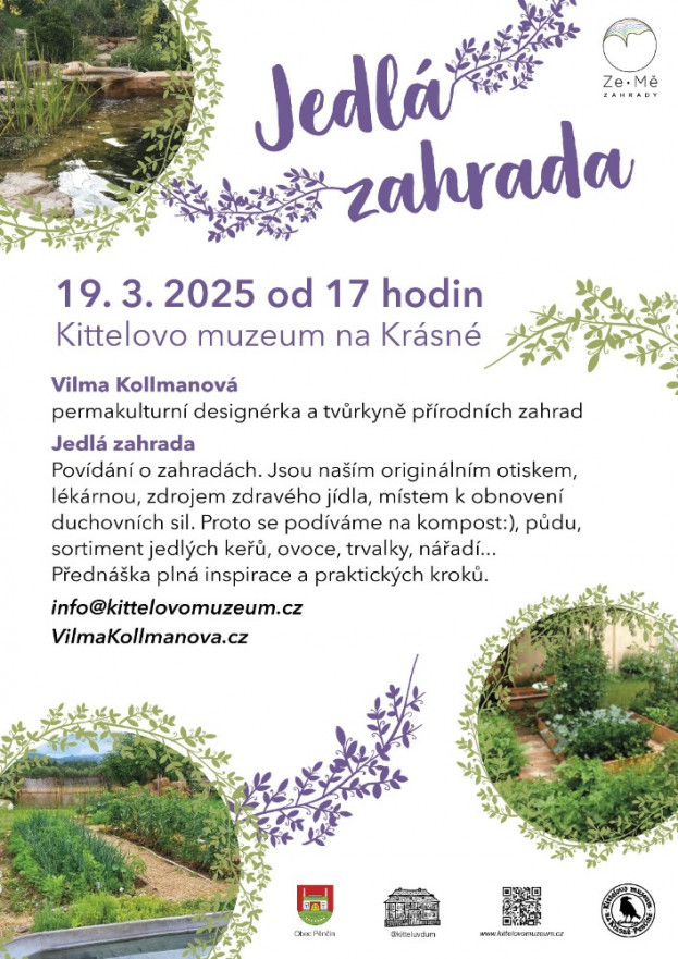 Jedlá zahrada – povídání s Vilmou Kolmanovou