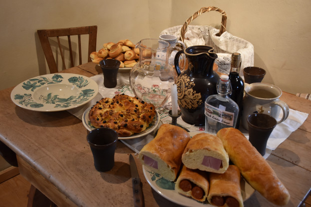 Velikonoční zážitková tabule s&nbsp;ochutnávkou jídlel z&nbsp;doby Kittelovy