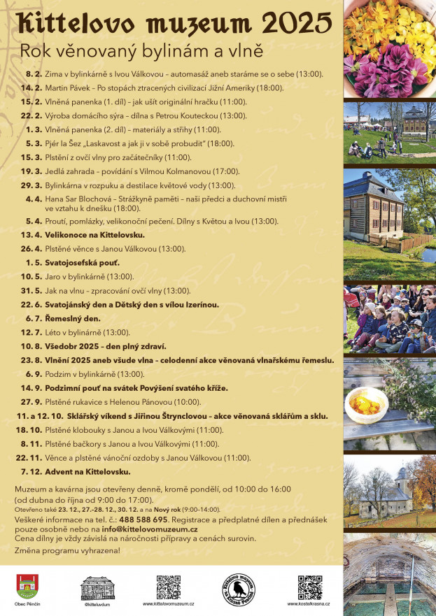 Akce v&nbsp;Kittelově muzeu 2025