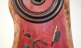 Reliéfy z cyklu Bájné krajiny a asambláže