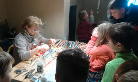 Sklářská dílna v Kittelově domě